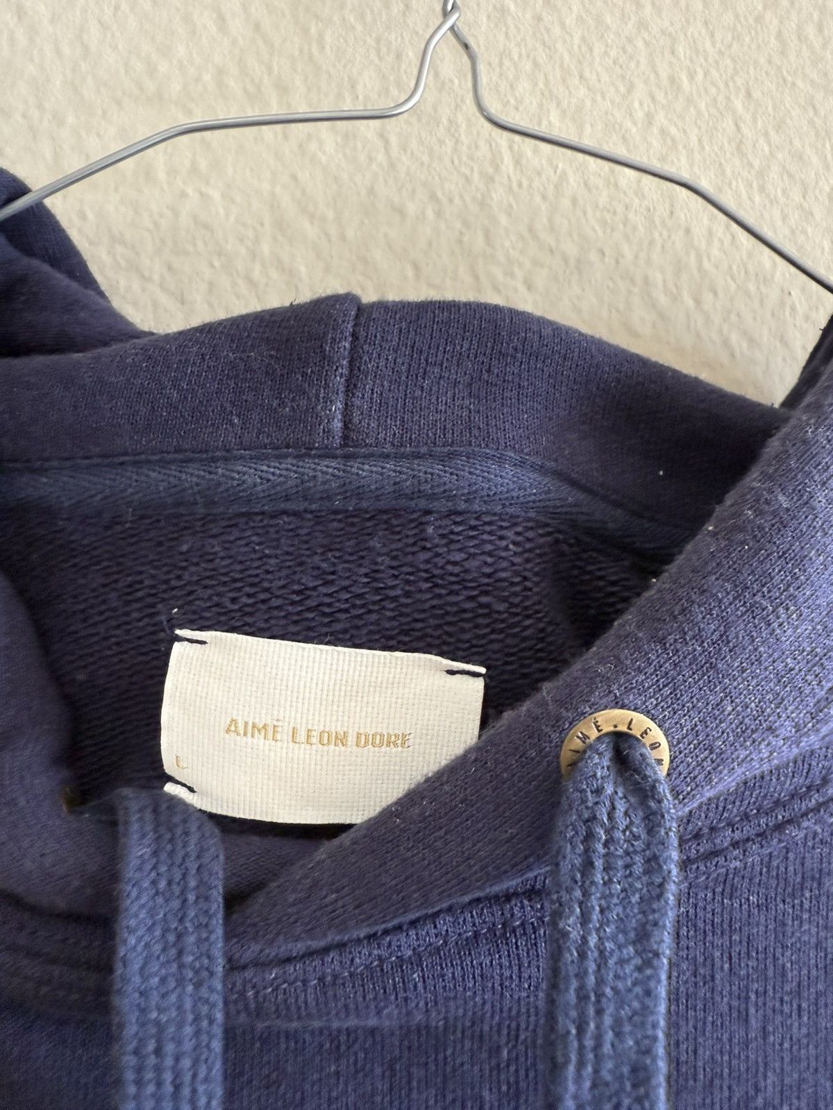 Aime Leon Dore Aime Leon Dore Unisphere Hoodie Navy Blue/Yellow Size US L / EU 52-54 / 3 - 3 Thumbnail