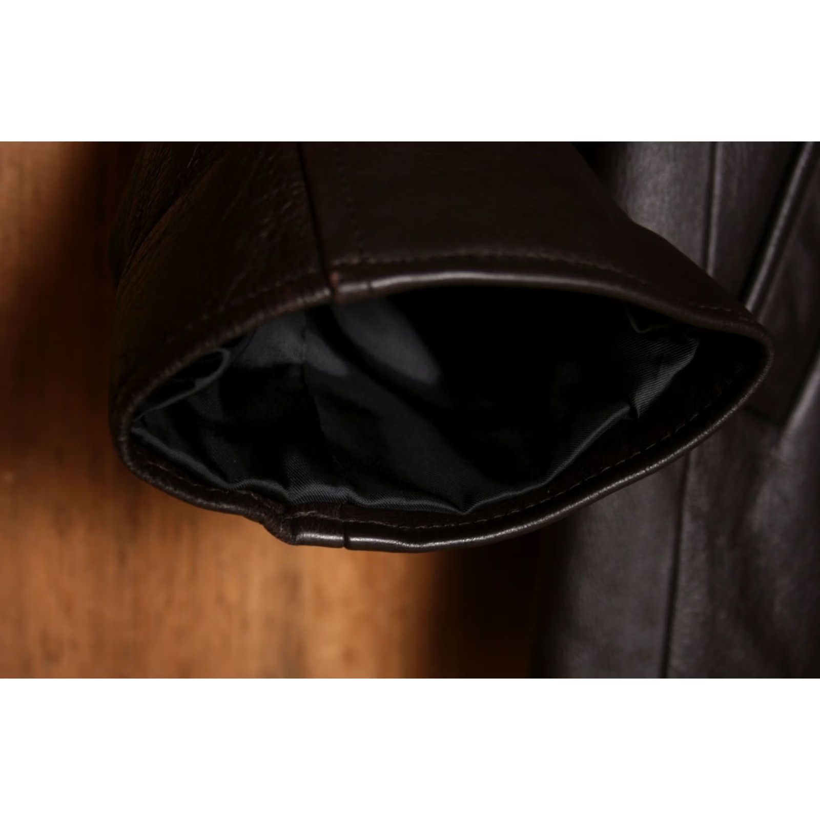Eddie Bauer EDDIE BAUER Leather Jacket Women's L Brown 4-Button Basic Jacket Size L Vintage? (No Tag) Size L / US 10 / IT 46 - 4 Thumbnail