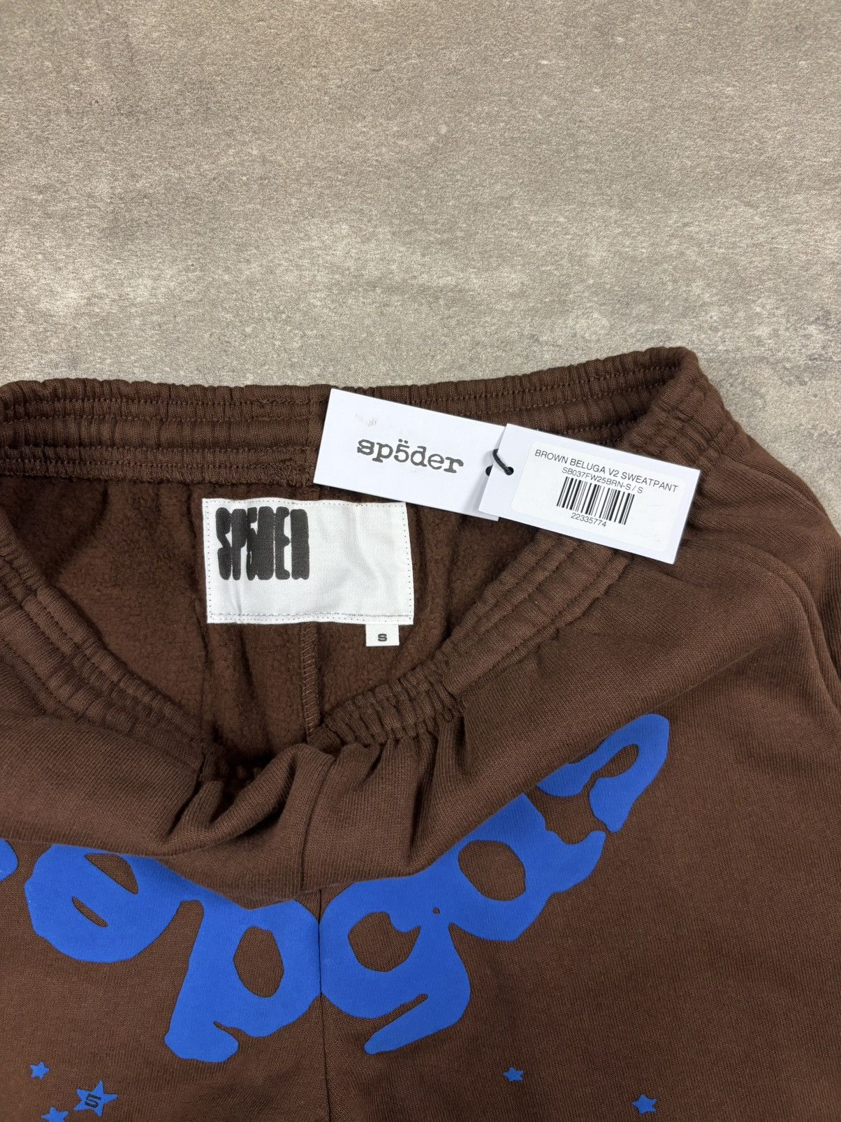 Sp5der Sp5der Beluga V2 Sweatpants, Brown Size US 30 / EU 46 - 6 Thumbnail