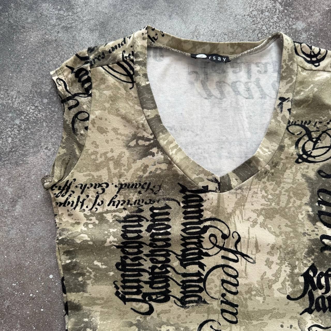 If Six Was Nine × Japanese Brand Japan Style Vintage Avant Garde Tank Top Size M / US 6-8 / IT 42-44 - 2 Thumbnail