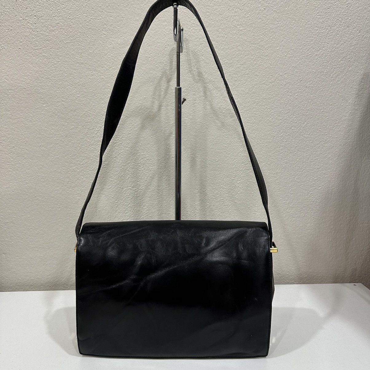 Celine CELINE BOX TRIOMPHE LEATHER SHOULDER BAG Size ONE SIZE - 4 Thumbnail