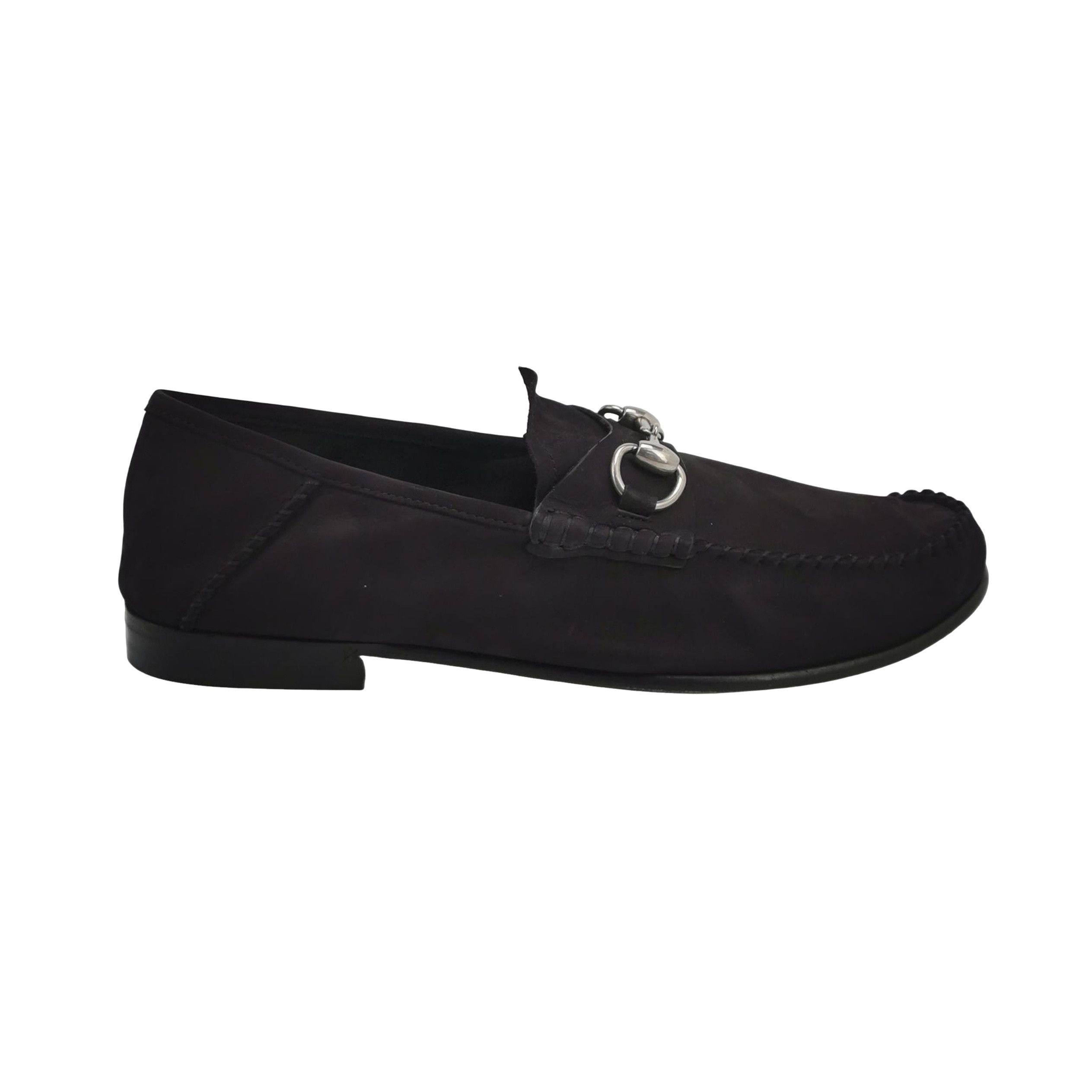 Gucci Gucci Horsebit Nubuck Leather Loafers US 8 Size US 8 / EU 41 - 1 Thumbnail
