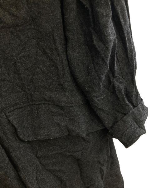 Yohji Yamamoto Yohji Yamamoto pour homme I-Peak Long J Wrinkle Coat Size US L / EU 52-54 / 3 - 5 Thumbnail