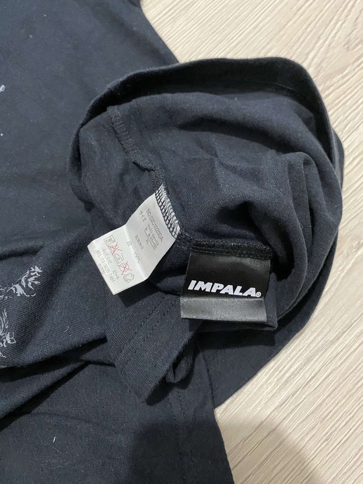If Six Was Nine × Japanese Brand × KMRii 2000s Impala japanese Poem gothic style tees Size US L / EU 52-54 / 3 - 4 Thumbnail