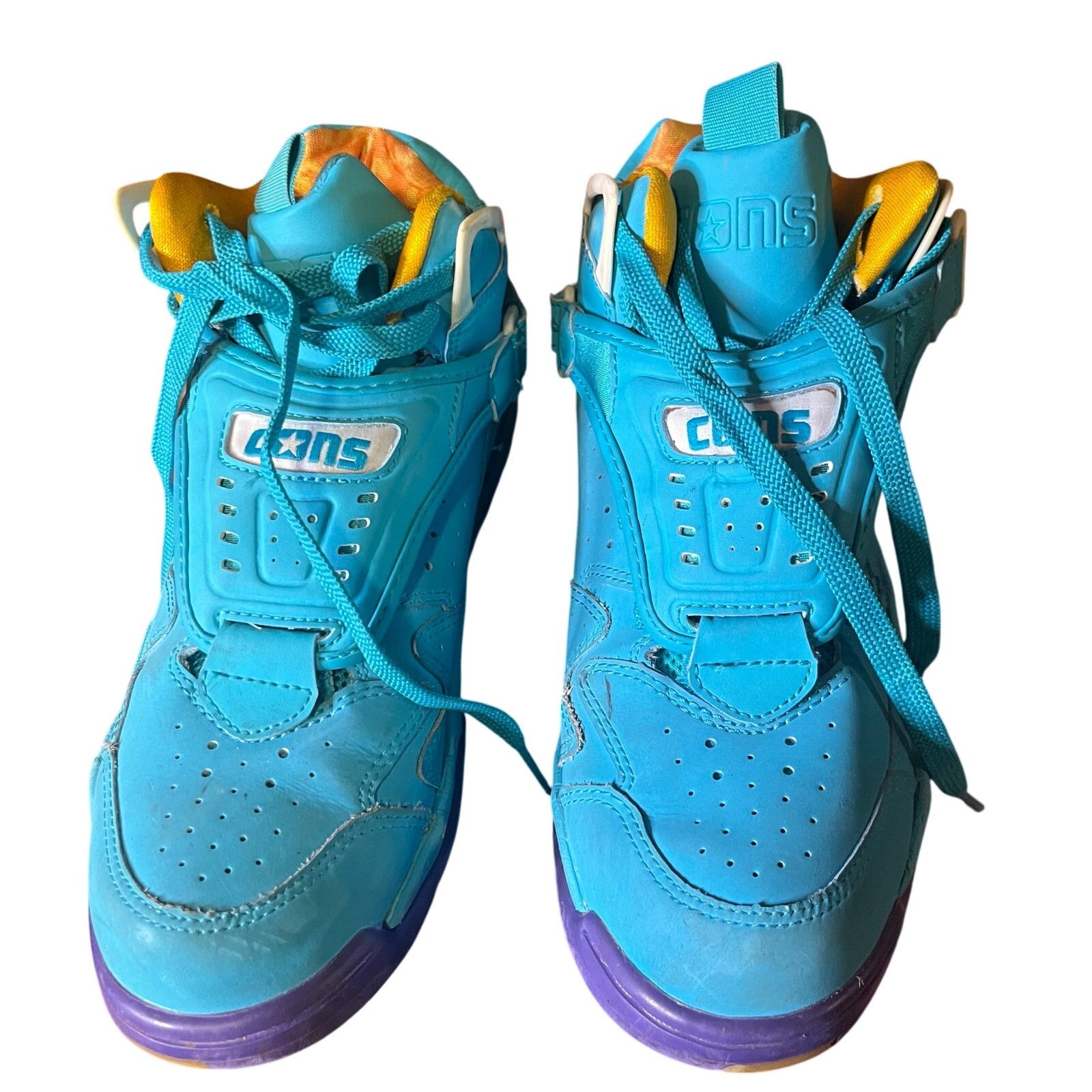 Converse Converse Aero Jam Charlotte Hornets Shoes Mens Sz 7 Blue Size US 7 / EU 40 - 1 Thumbnail