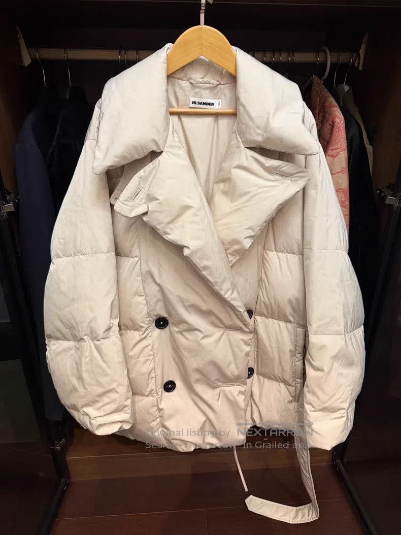 Jil Sander Jil Sander Double-breasted down jacket Size M / US 6-8 / IT 42-44 - 1 Thumbnail