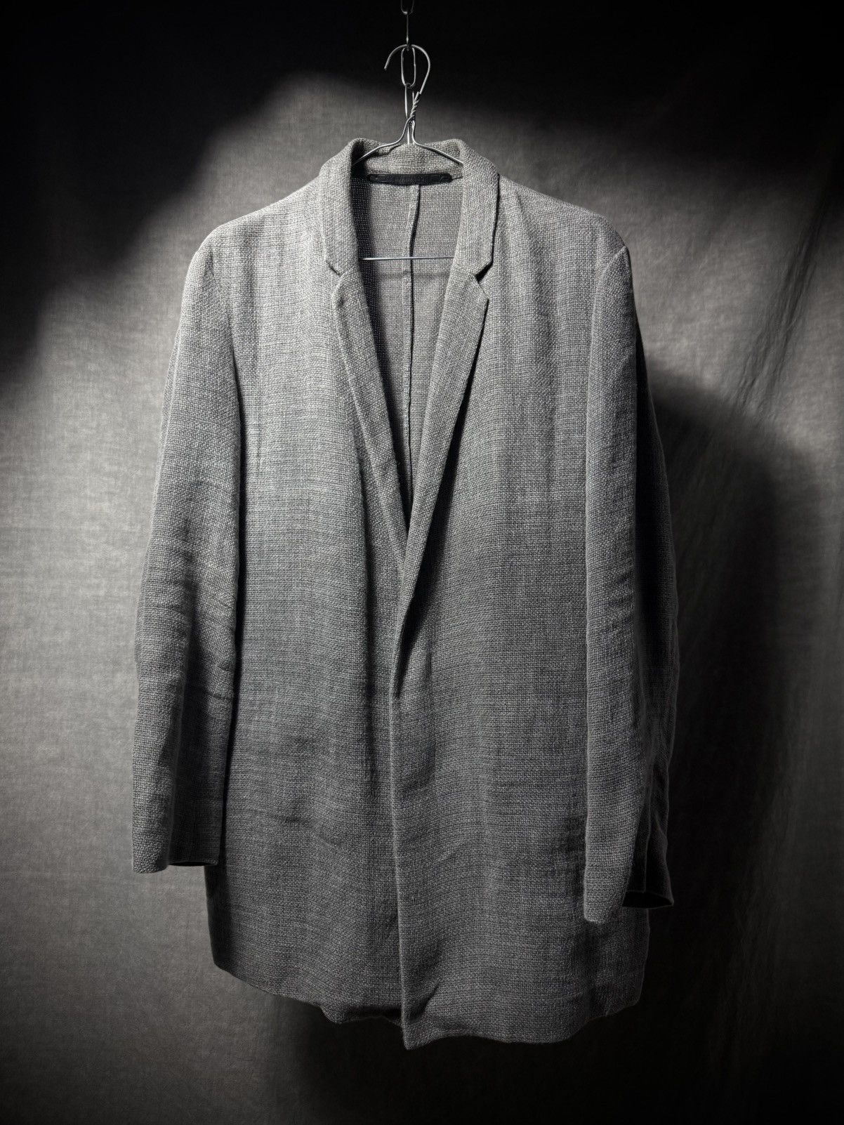 Kris Van Assche Kris Van Assche 2011SS Fly Front Linen Jacket Size US S / EU 44-46 / 1 - 2 Thumbnail
