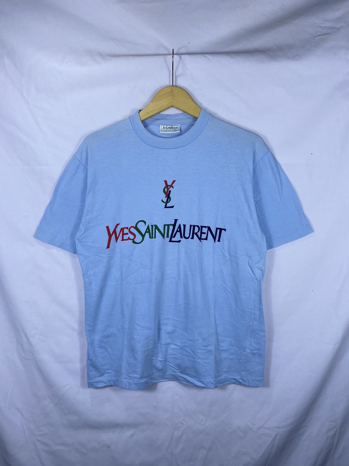 Yves Saint Laurent YSL for men short shirt slevee Size US M / EU 48-50 / 2 - 1 Thumbnail