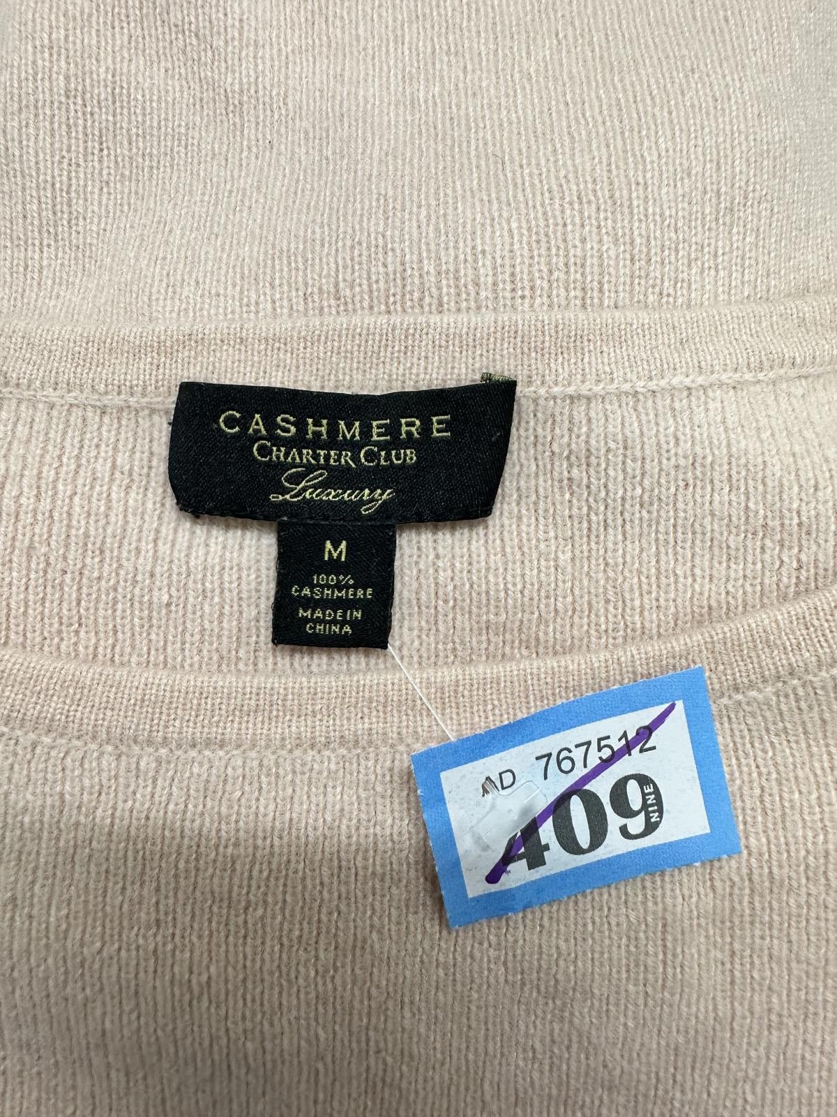 Charter Club Charter Club Cashmere Sweater with Ruffled Sleeves, Medium, Size M / US 6-8 / IT 42-44 - 2 Thumbnail