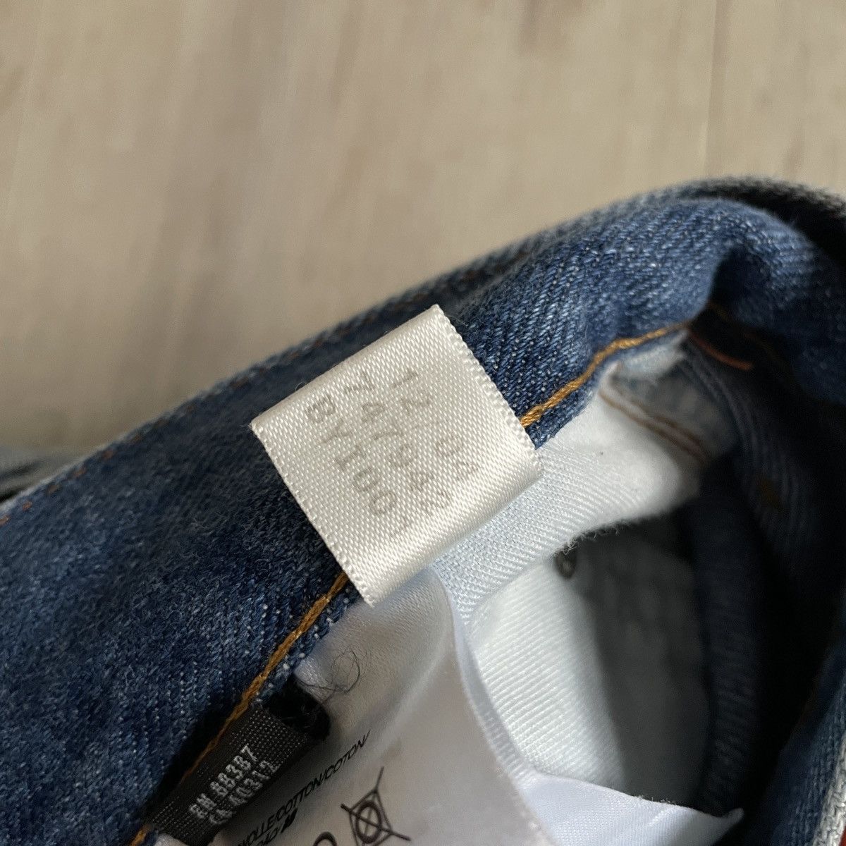 Y-3 Y-3 spring 2005 stitched logo jeans Size US 32 / EU 48 - 16 Thumbnail