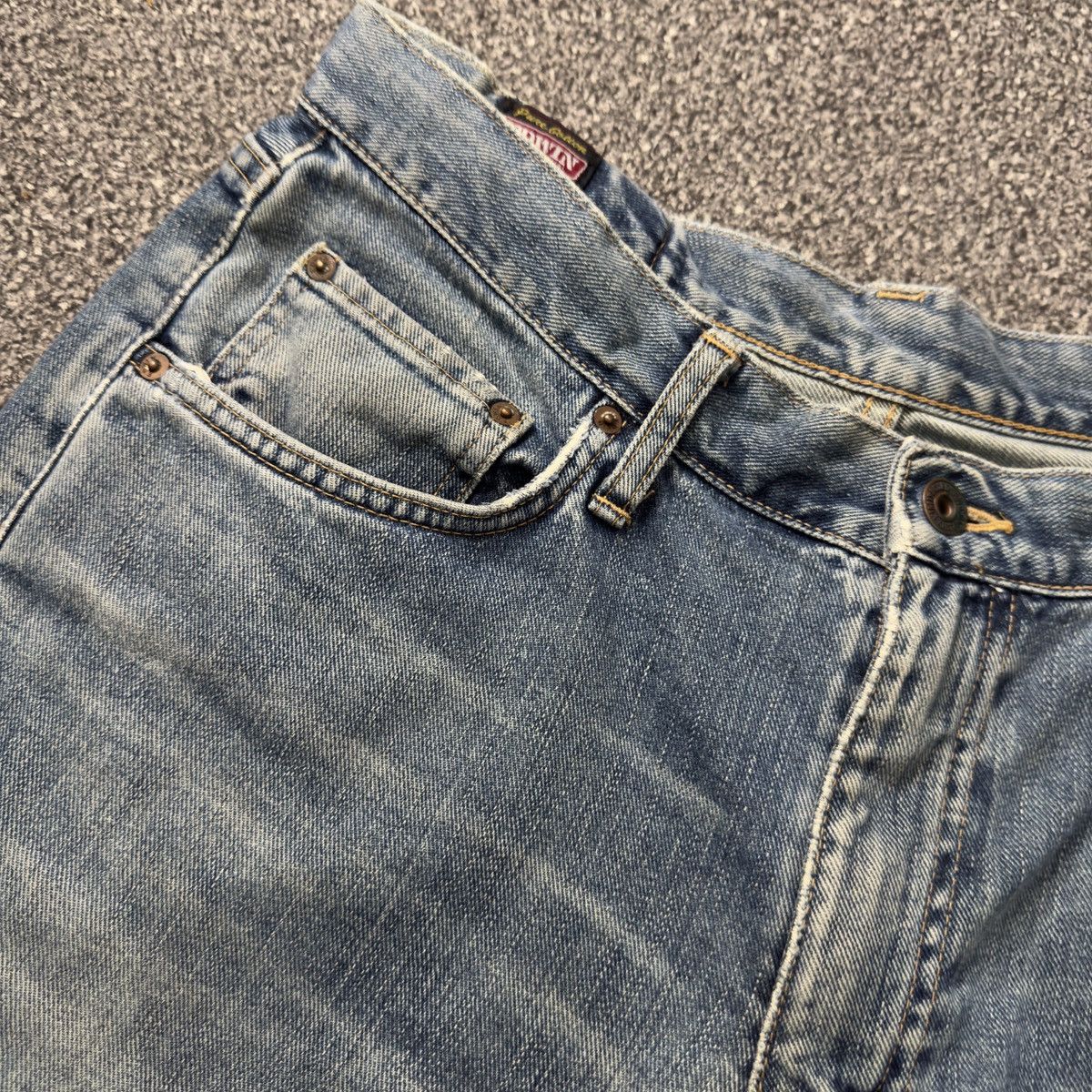 Edwin 90s Japanese Edwin Lot 0140 Distressed Faded Jeans Size US 32 / EU 48 - 12 Thumbnail