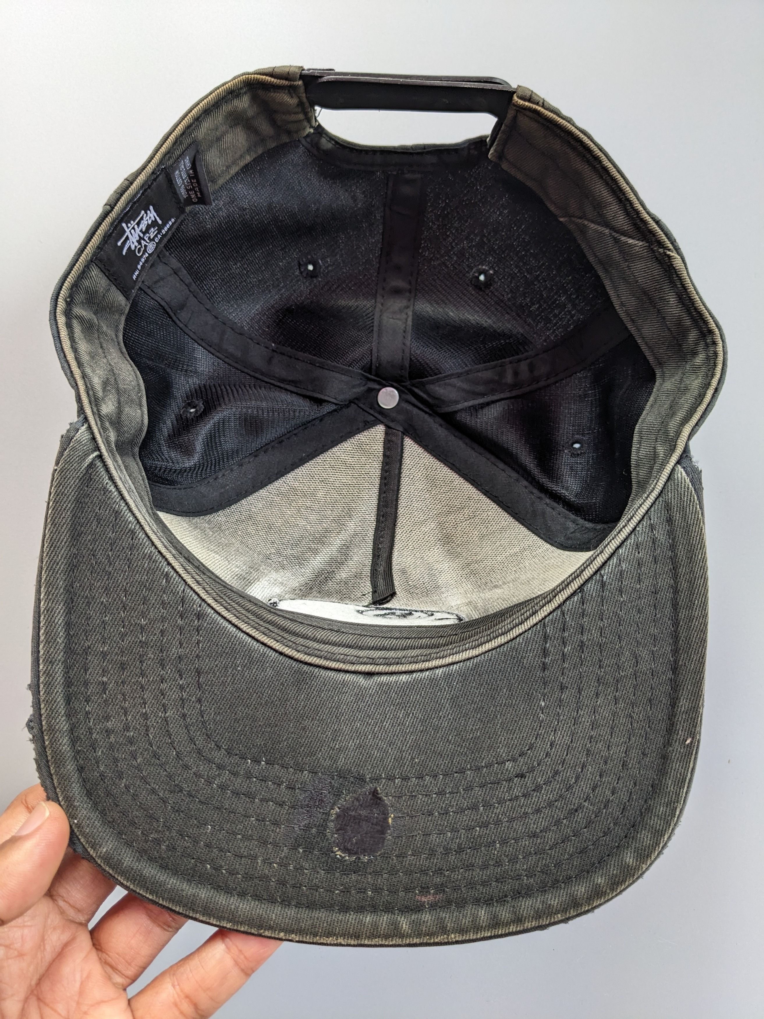 Stussy Vintage Stussy Eight Ball faded distressed snapback Size ONE SIZE - 6 Thumbnail