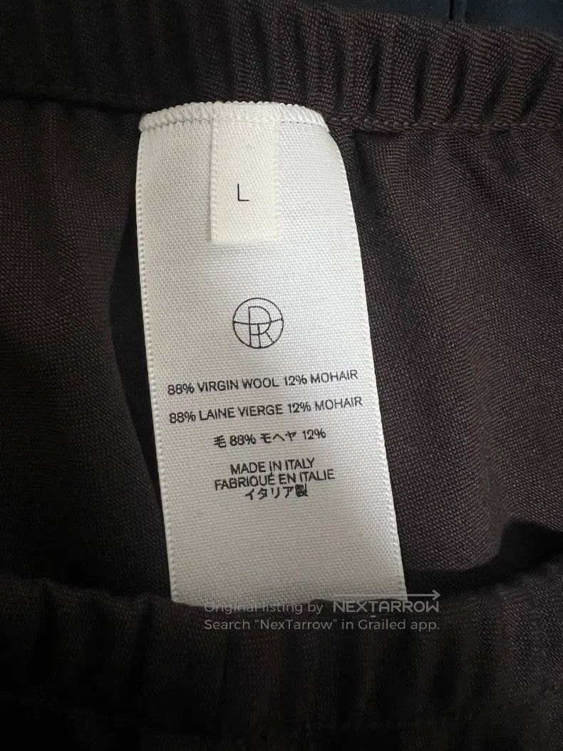 The Row The row size l Ladies satin slacks Size 26" / US 2 / IT 38 - 3 Thumbnail