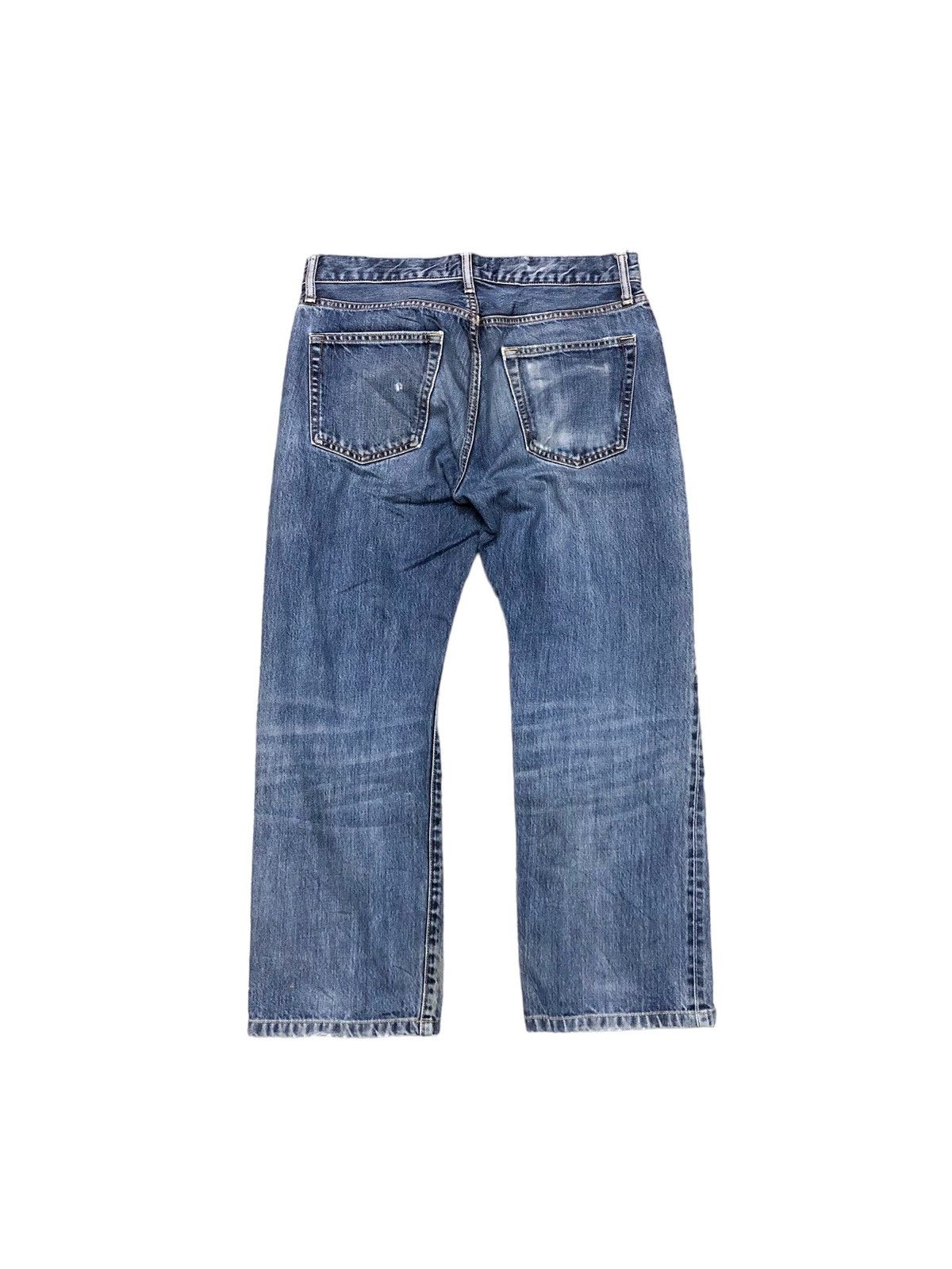 Uniqlo REDLINE‼️‼️SELVEDGE DISTRESSED DENIM BY UNIQLO Size US 31 - 2 Thumbnail