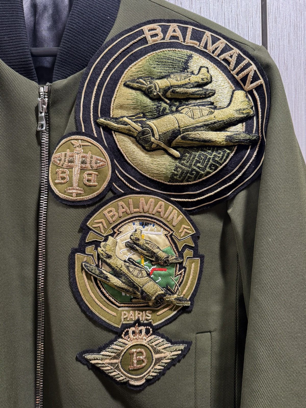 Balmain Balmain Embroidered Logo Patches Jacket Size US M / EU 48-50 / 2 - 2 Thumbnail