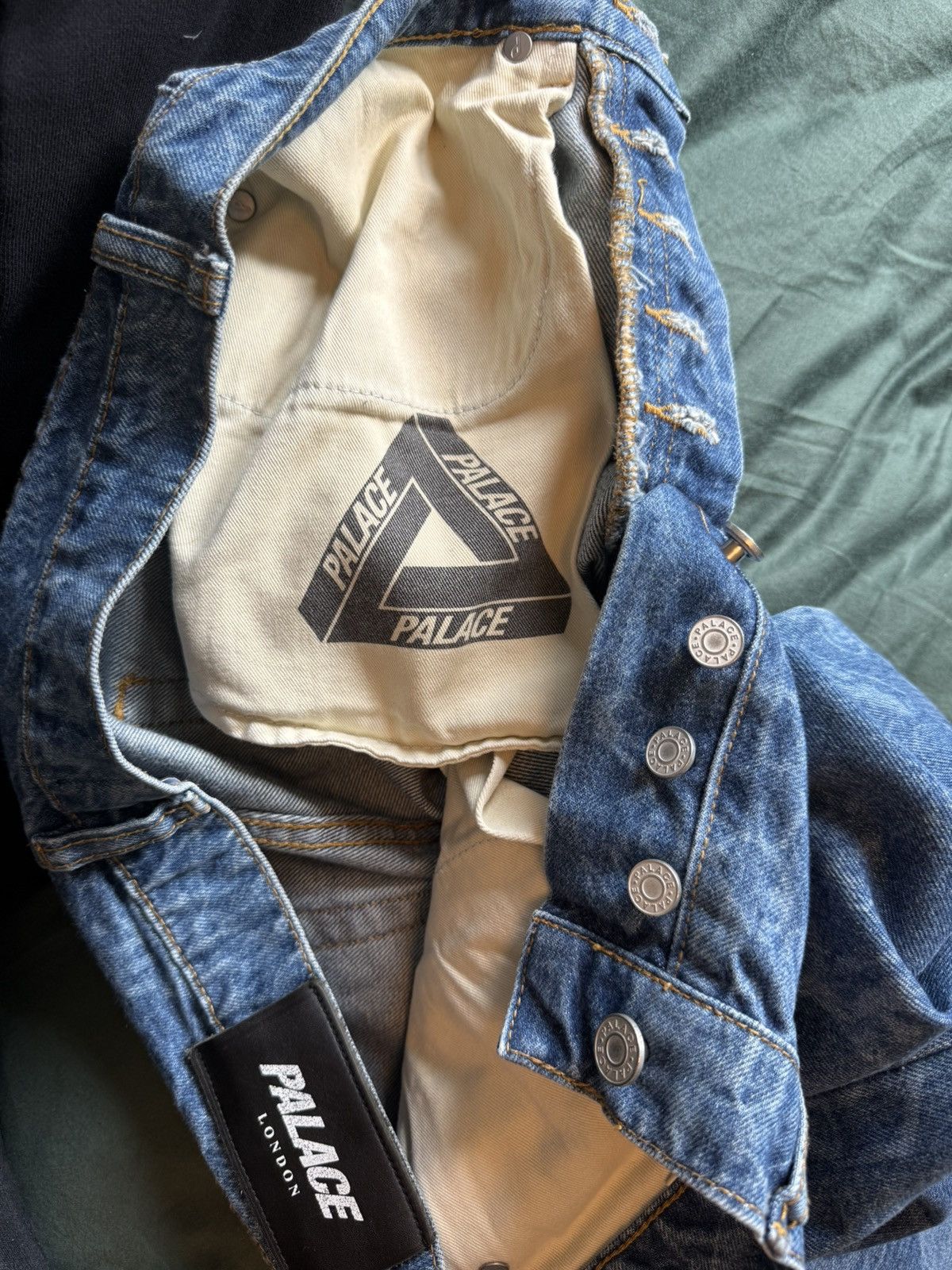 Palace Palace sticker pack denim jeans Size US 30 / EU 46 - 6 Thumbnail