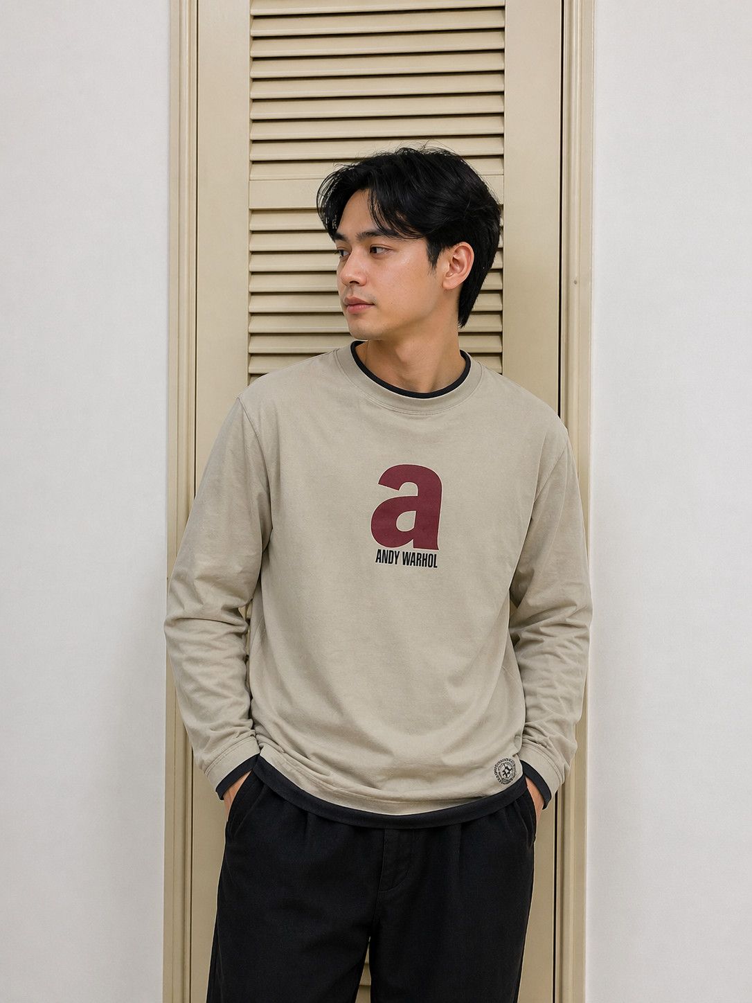 Andy Warhol Vintage 90s Andy Warhol Foundation Size US M / EU 48-50 / 2 - 1 Thumbnail