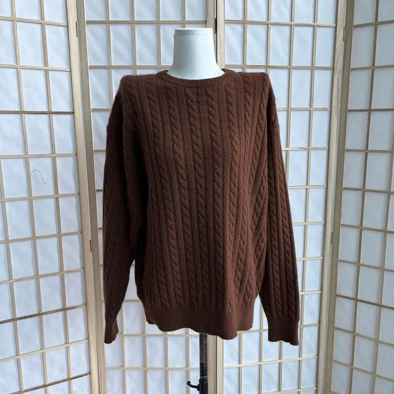 Miu Miu Miu Miu Brown Wool Pullover Sweater 0089 Size M / US 6-8 / IT 42-44 - 1 Thumbnail