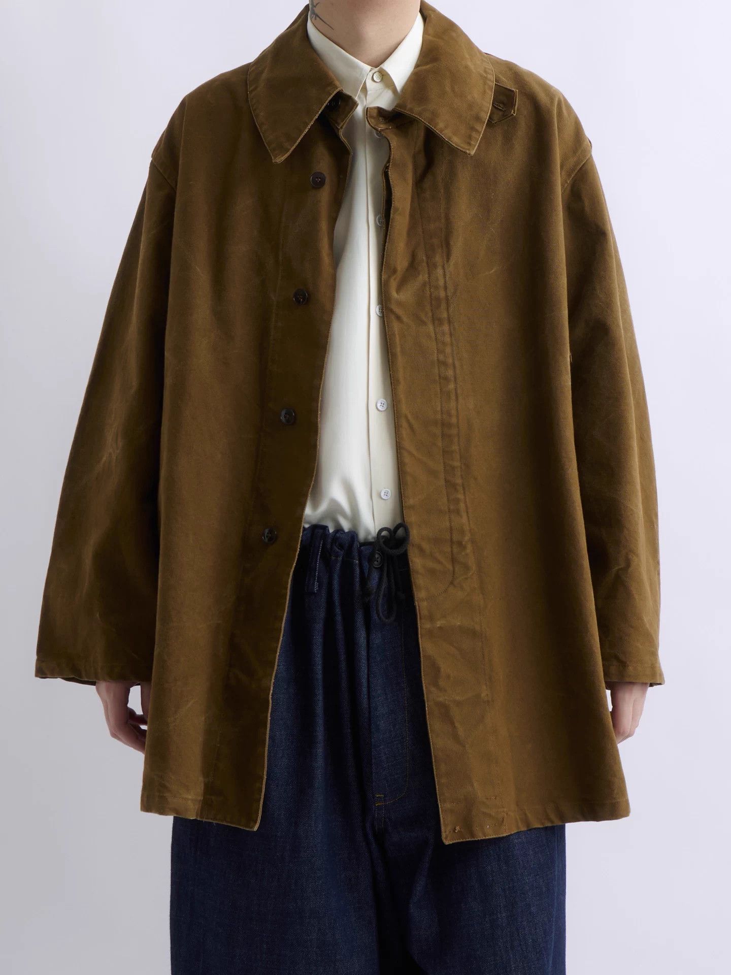 50 Cent 50s SNCF Railroad Workwear Jacket Vintage Cotton L Size US L / EU 52-54 / 3 - 5 Thumbnail