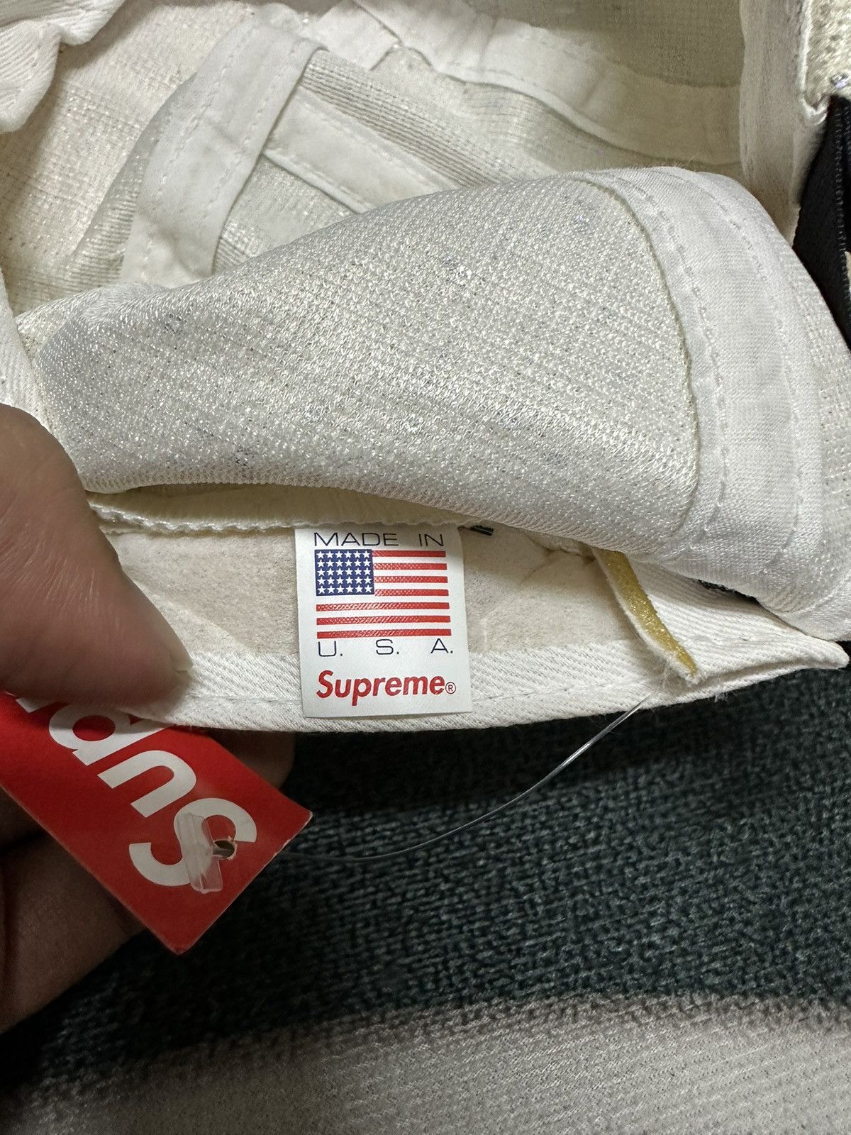 Supreme Supreme glitter 5 panel cap Size ONE SIZE - 4 Thumbnail