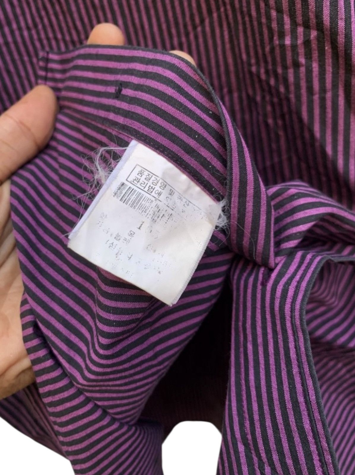Givenchy Vintage Givenchy Men striped button up shirt Size US L / EU 52-54 / 3 - 7 Thumbnail