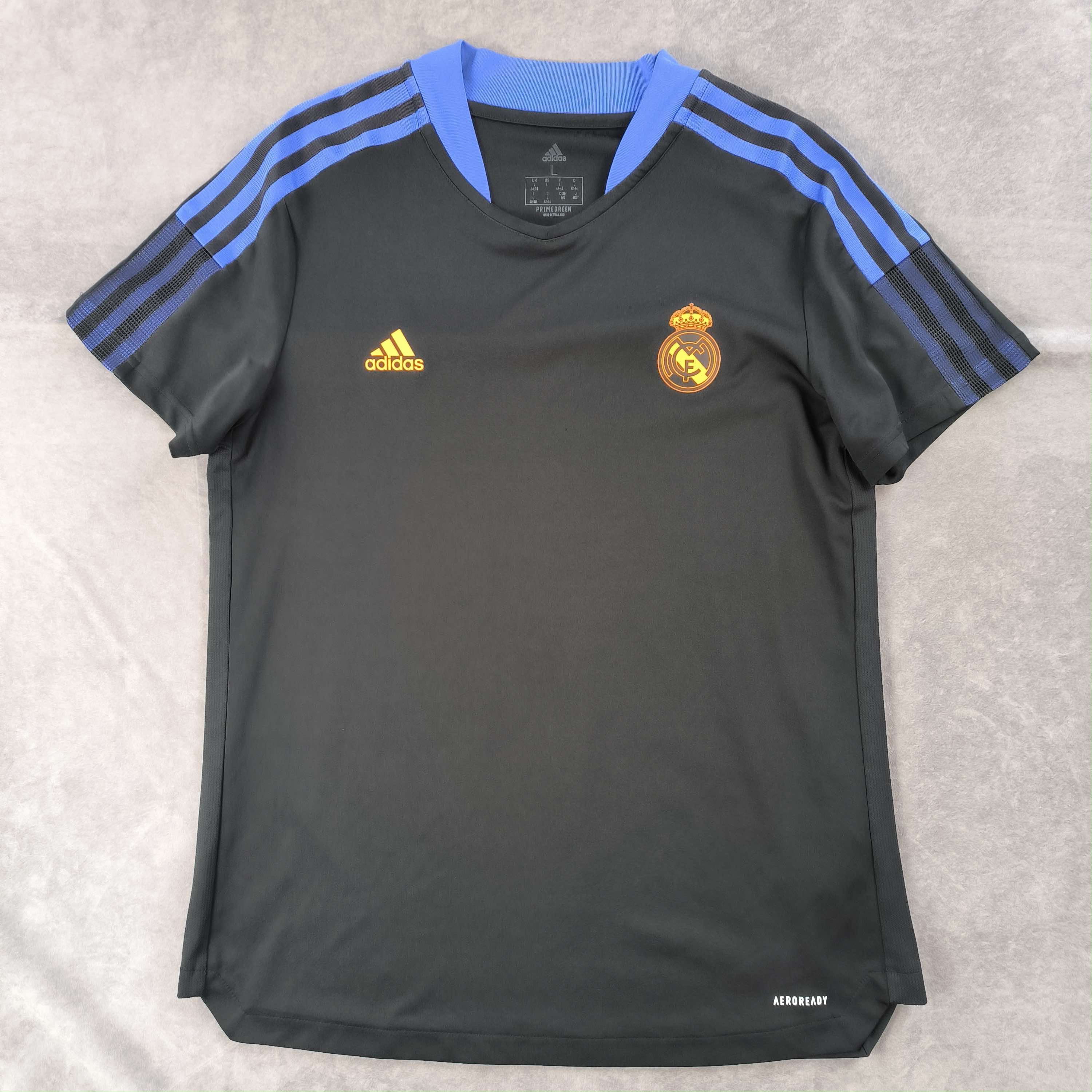 Adidas Real Madrid 2021-22 Adidas training football jersey Womens L Size L / US 10 / IT 46 - 1 Thumbnail