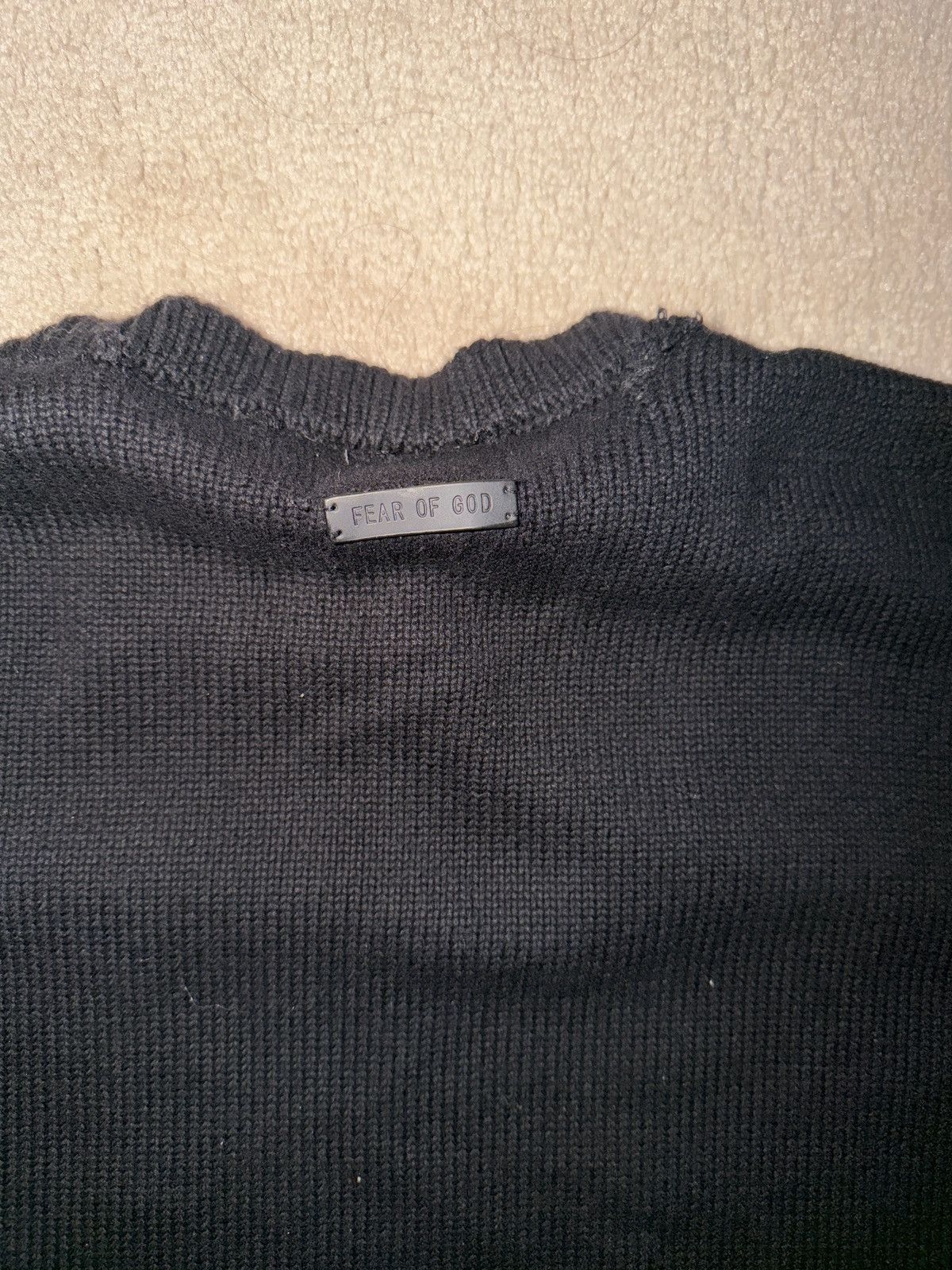 Fear of God Fear of God Knit Sweater Size US XL / EU 56 / 4 - 4 Thumbnail
