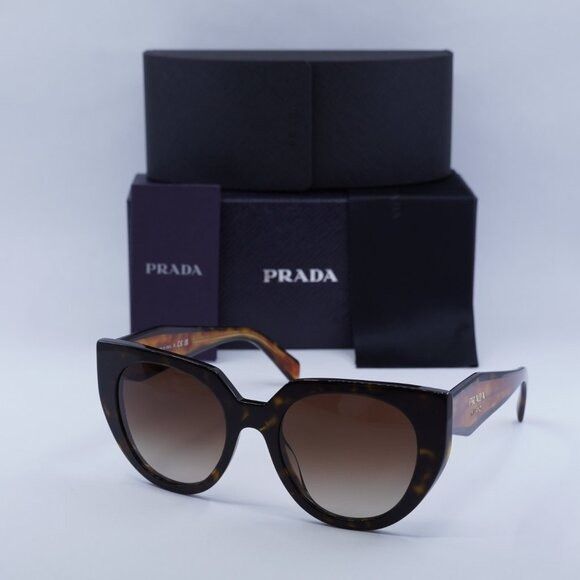 🕶️ New Prada PR14WS 2AU6S1 Sunglasses - Havana Frame Brown