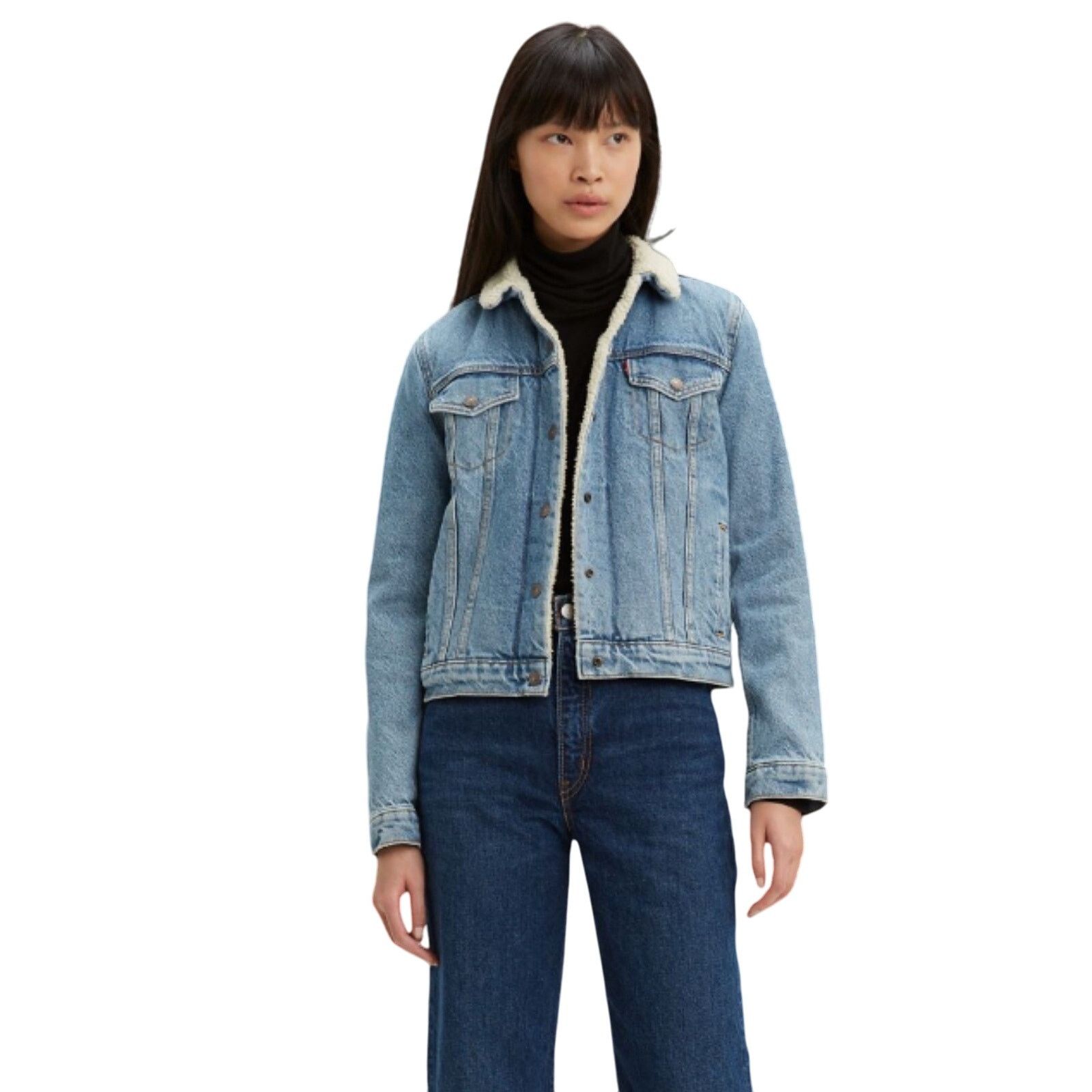 Levi's Levi's Original Sherpa Trucker Jacket, Size M Size M / US 6-8 / IT 42-44 - 10 Thumbnail