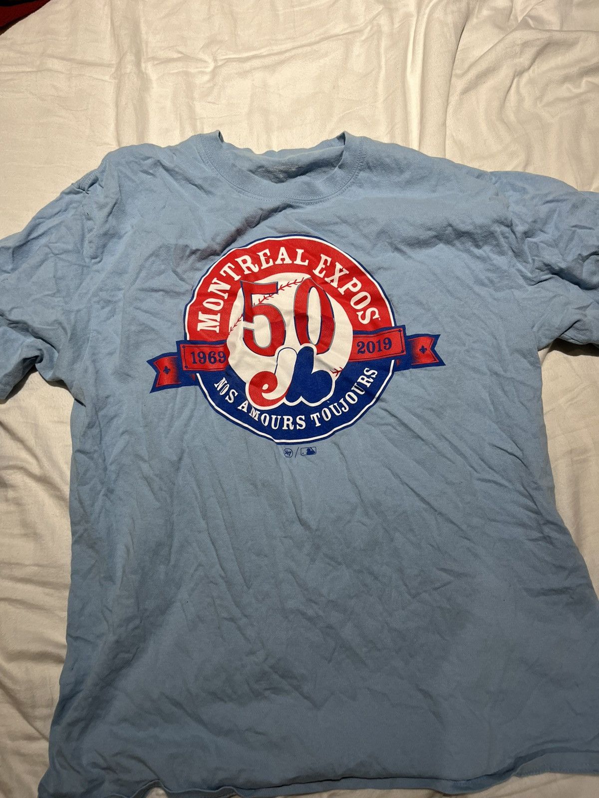 47 Montreal Expo’s Blue Tee Size US L / EU 52-54 / 3 - 1 Thumbnail