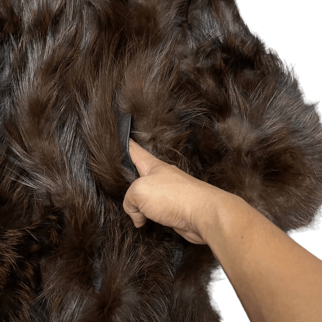 Japanese Brand Vintage Fox Fur Pig Skin Leather Jacket Reversible Size US M / EU 48-50 / 2 - 12 Thumbnail