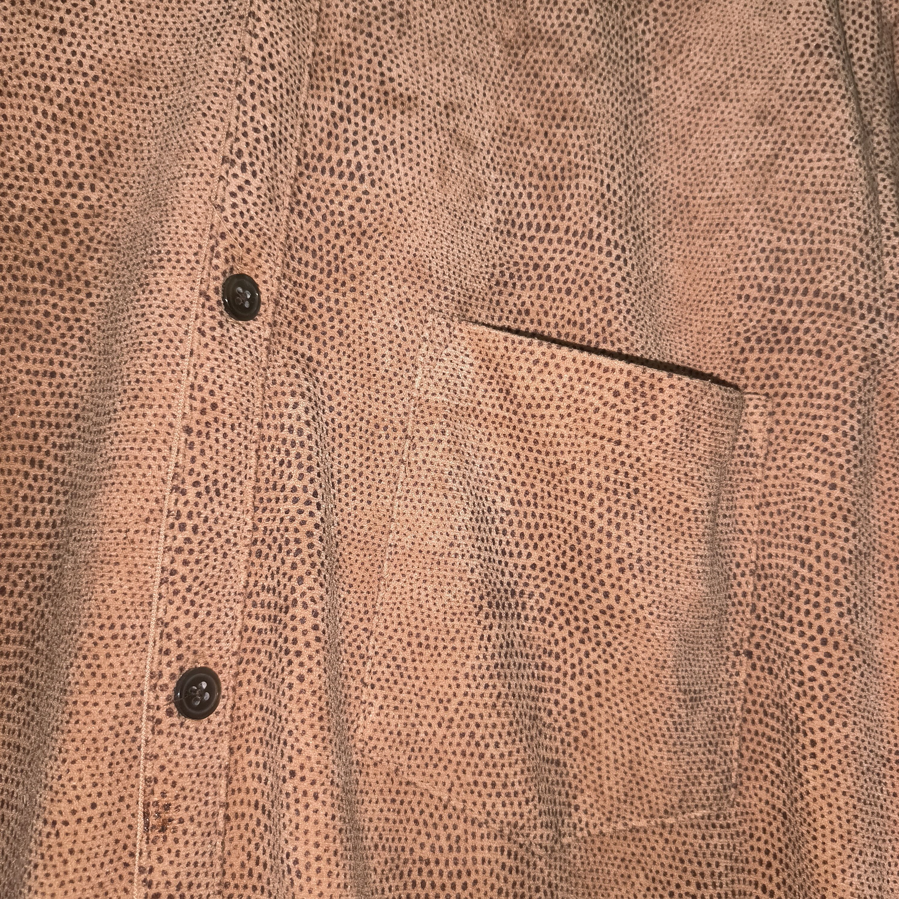 Japanese Brand Vintage Out Of Curiosity Leopard Shirts Size US M / EU 48-50 / 2 - 3 Thumbnail