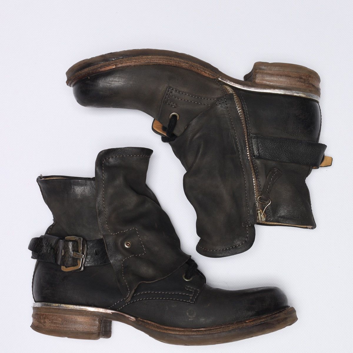 As 98 Air Step Chaussures Airstep Saintec Ankle Boots Leather As98