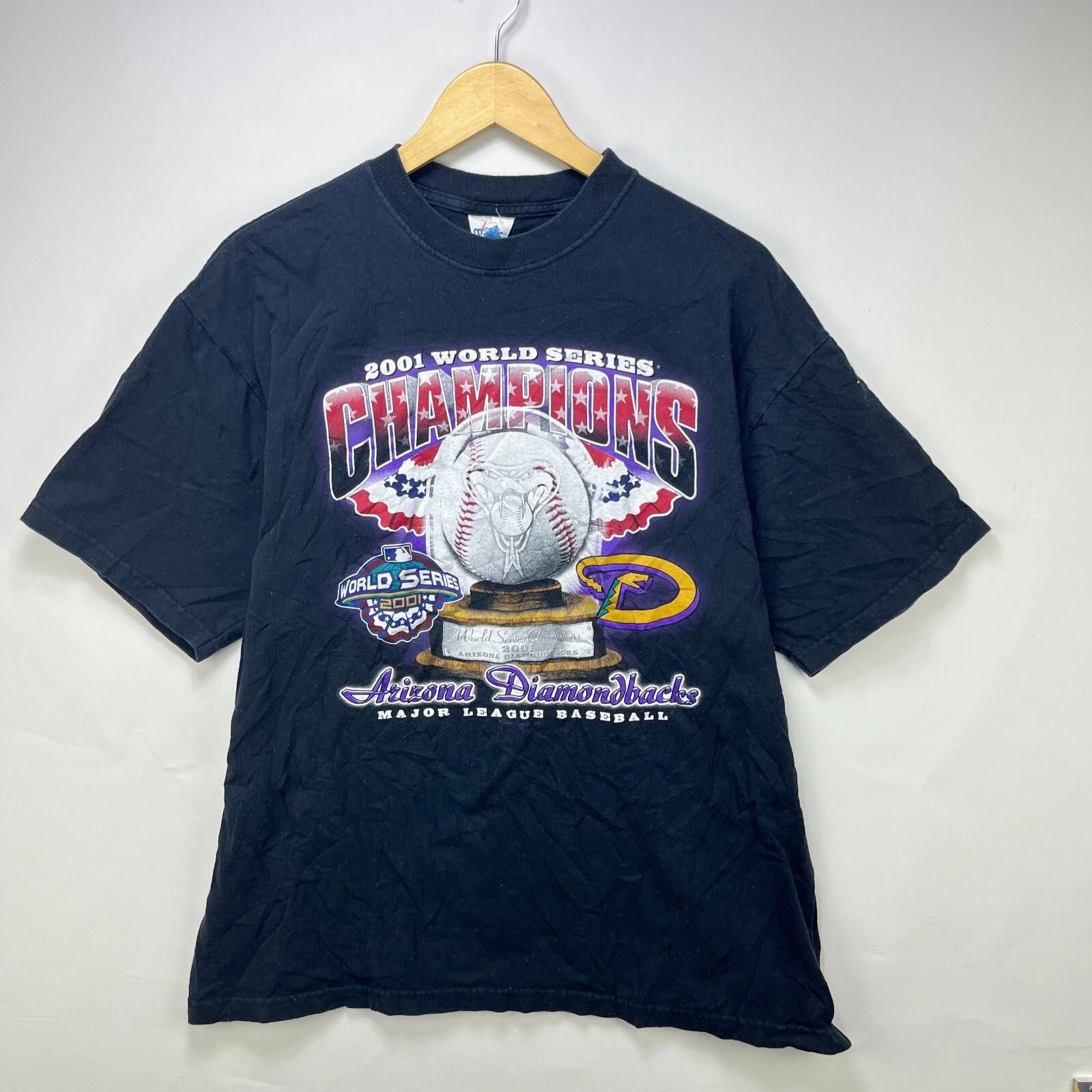 Vintage 2001 Arizona Diamondbacks Champions T-Shirt XL