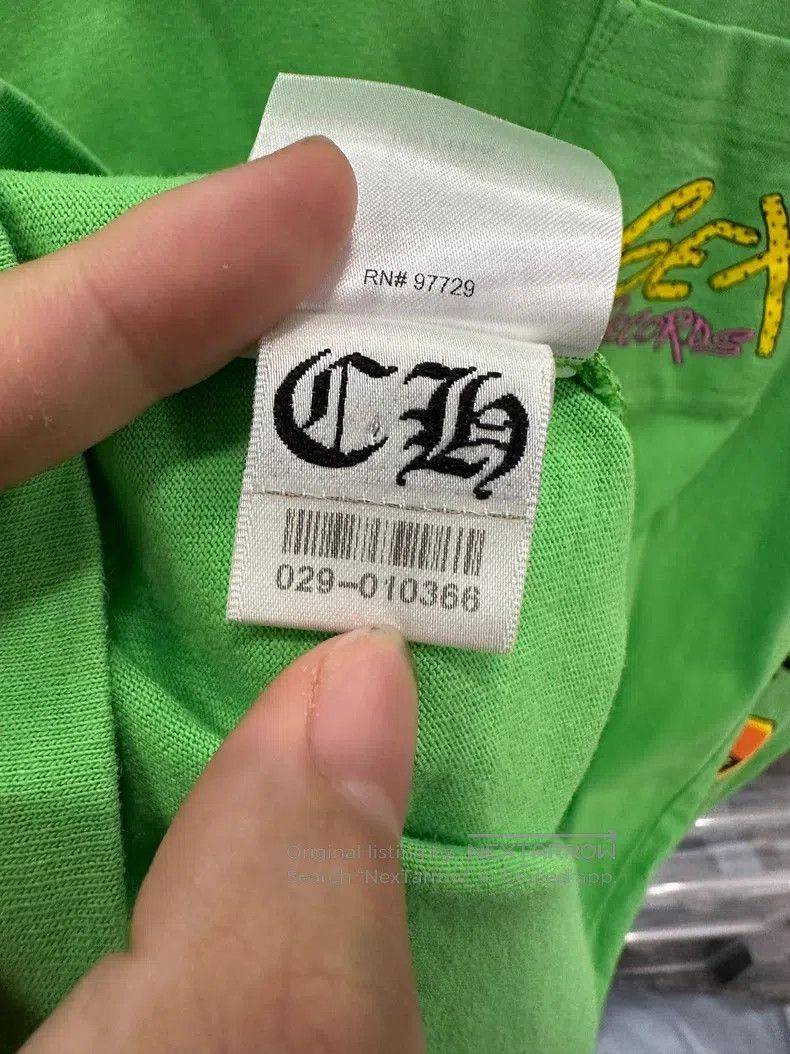 Chrome Hearts CHROME HEARTS Size XL Apple green long sleeve Size US XL / EU 56 / 4 - 7 Thumbnail