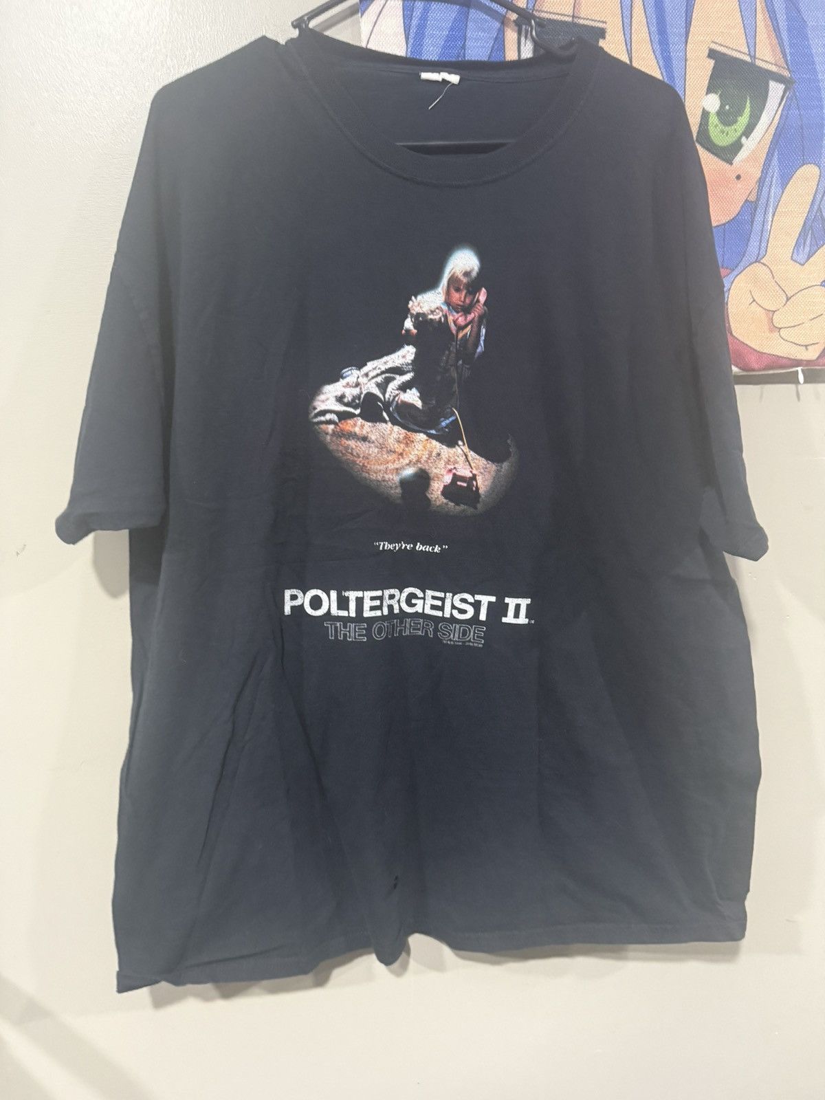 Vintage Vintage poltergeist 2 tshirt Size US XL / EU 56 / 4 - 1 Thumbnail
