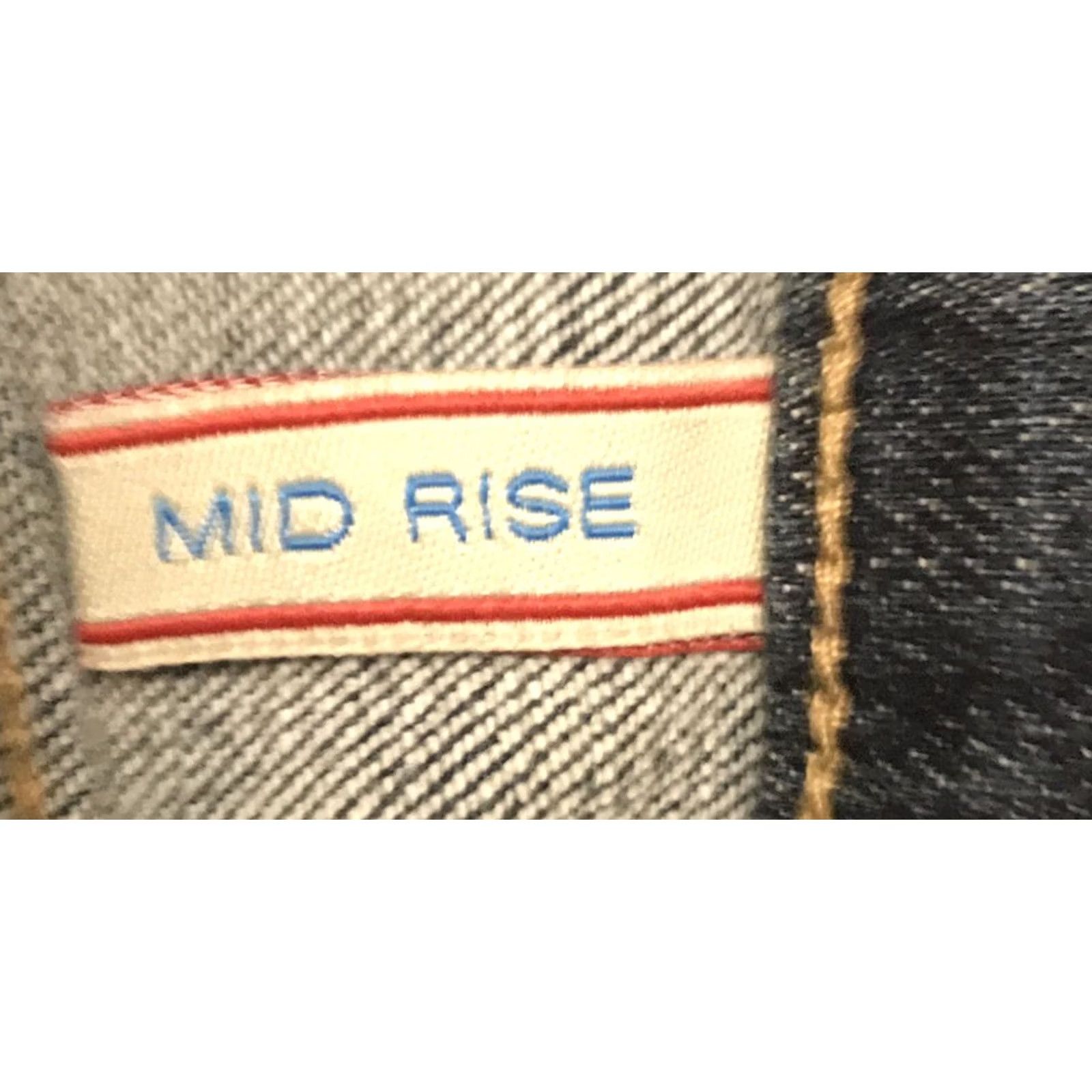 Vintage Sneak Peek Shorts Size S W27-28 Stretch Mid Rise Cuffed Distressed Denim Blue 5-Pocket Casual Men? Womens? (adjust) Size 28" / US 6 / IT 42 - 4 Thumbnail