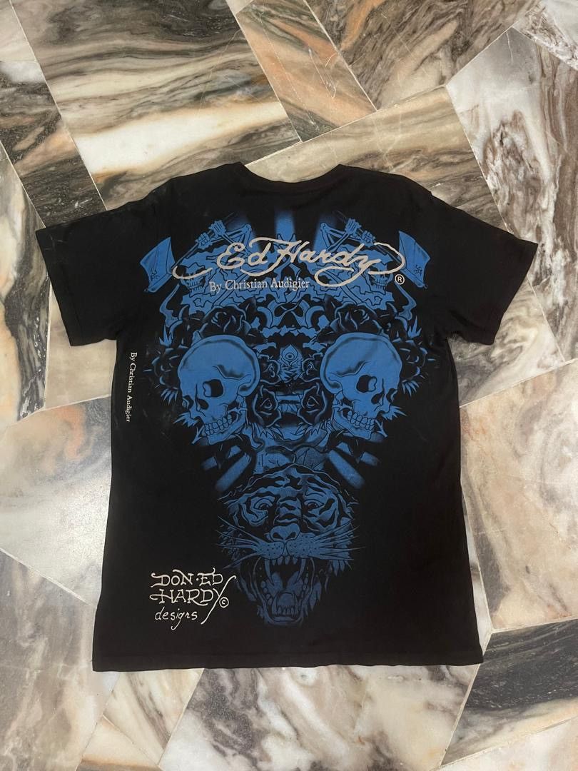 Ed Hardy Ed Hardy x Christian Audigier punk Skull gothic Tshirt Size US S / EU 44-46 / 1 - 5 Thumbnail