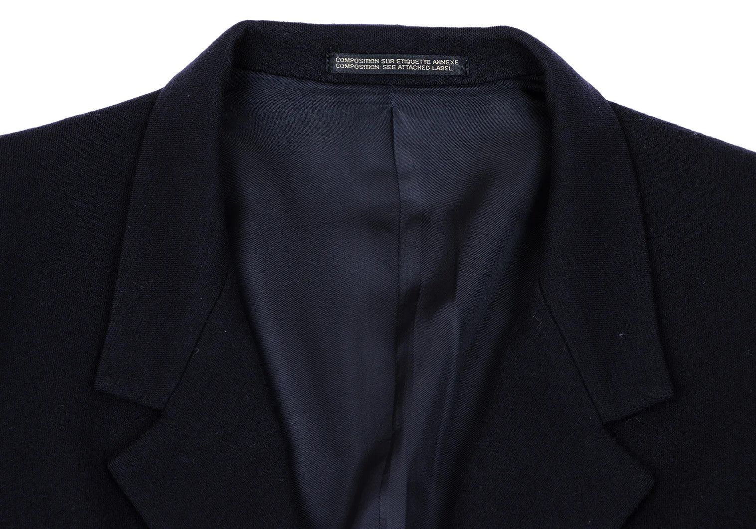 Yohji Yamamoto Yohji Yamamoto Wool Pocket Jacket Navy M Size US M / EU 48-50 / 2 - 3 Thumbnail