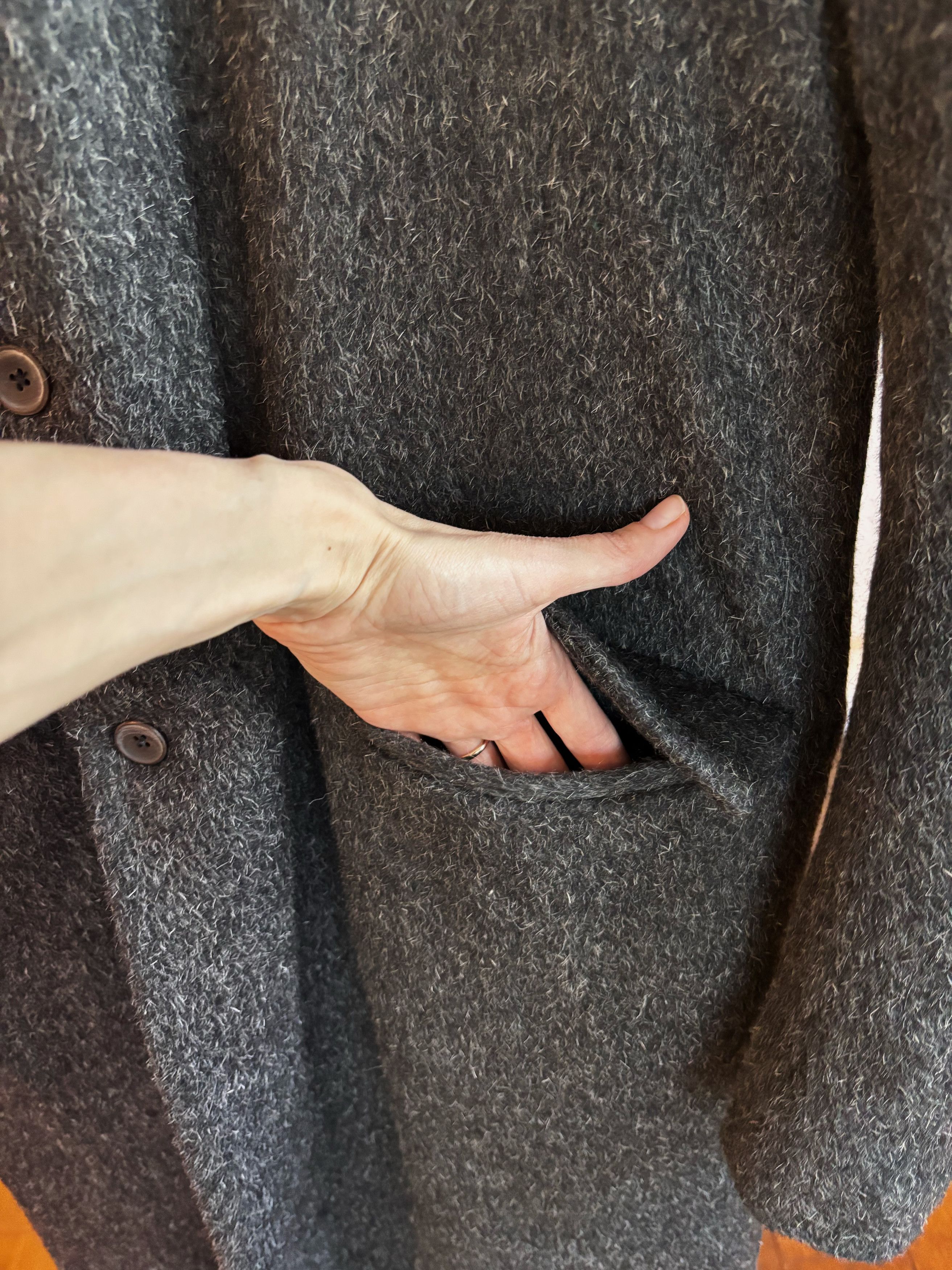 Poeme Bohemien Poeme Bohemien virgin wool, mohair, alpaca blend coat Size US M / EU 48-50 / 2 - 8 Thumbnail