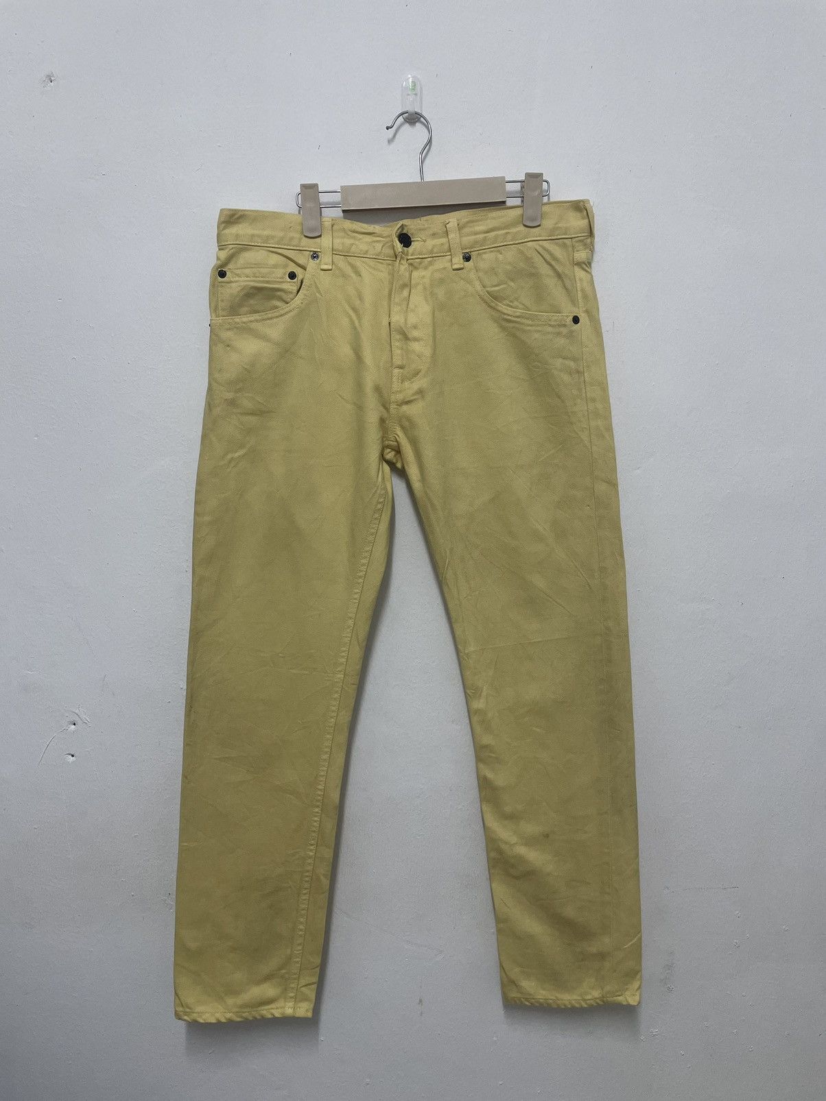 image of Mack Daddy Jeans in Yellow, Men's (Size 32)