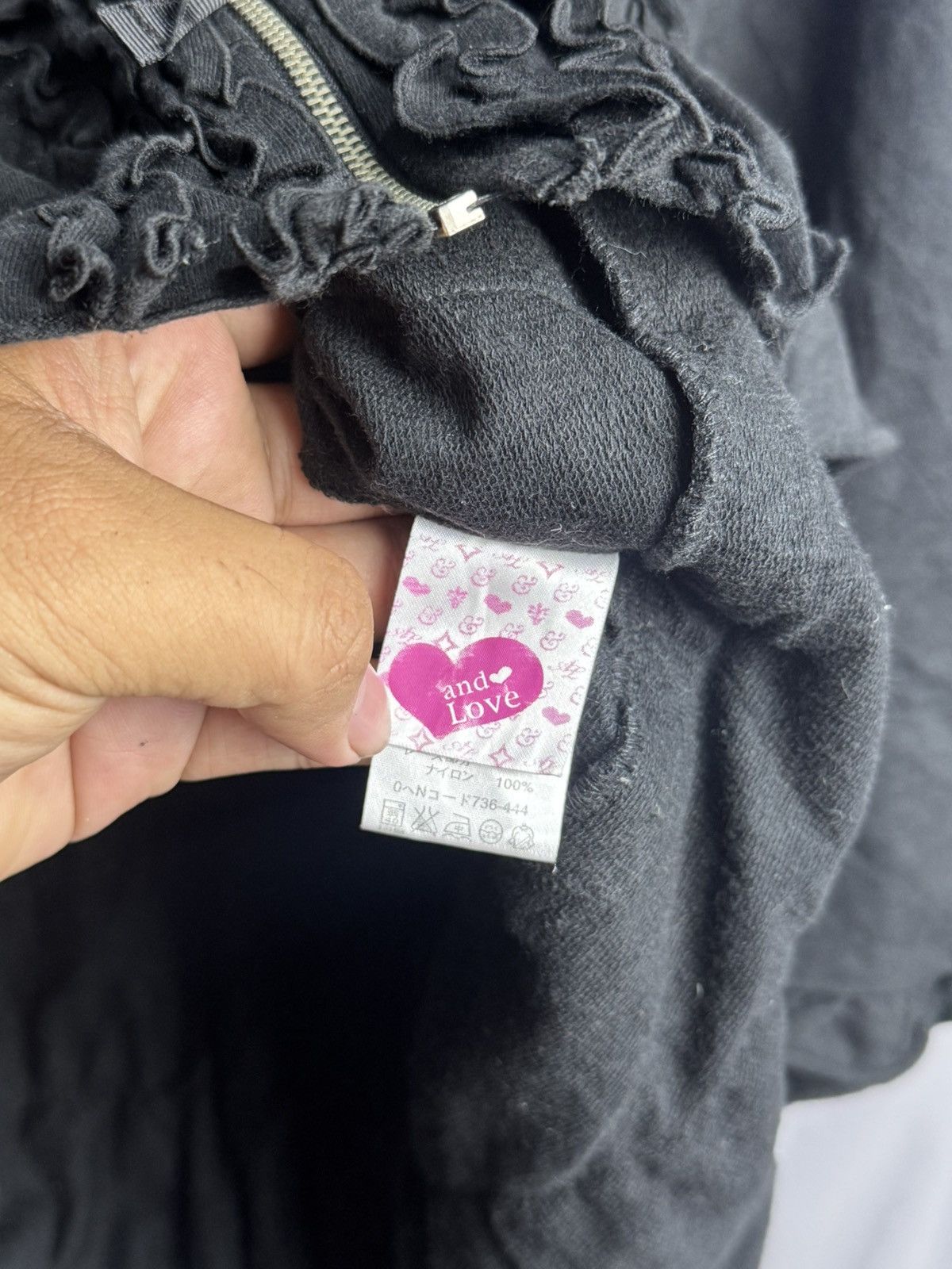 If Six Was Nine Japanese Andlove Ifsix Styled Black Faded Hoodie Size US S / EU 44-46 / 1 - 9 Thumbnail