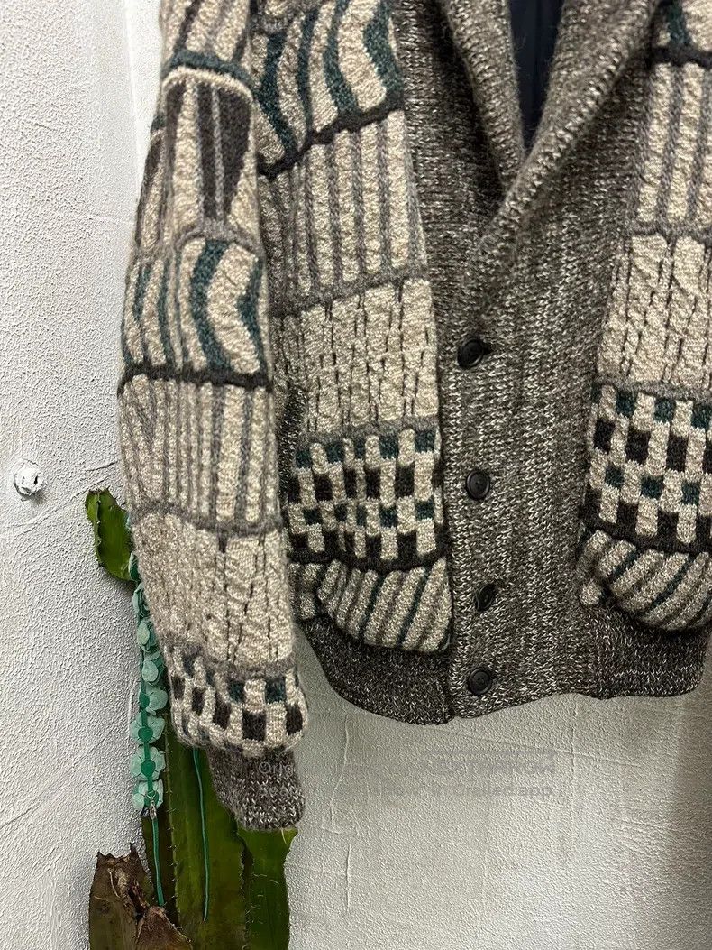 Issey Miyake Issey Miyake Cocoon Shape Ethnic Wool Double-Sided Jacket Size US M / EU 48-50 / 2 - 3 Thumbnail