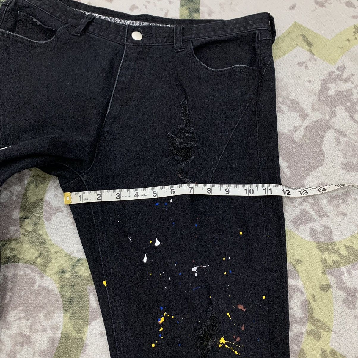 Number (N)ine × Takahiromiyashita The Soloist. Number Nine Painter Jeans Size US 32 / EU 48 - 12 Thumbnail