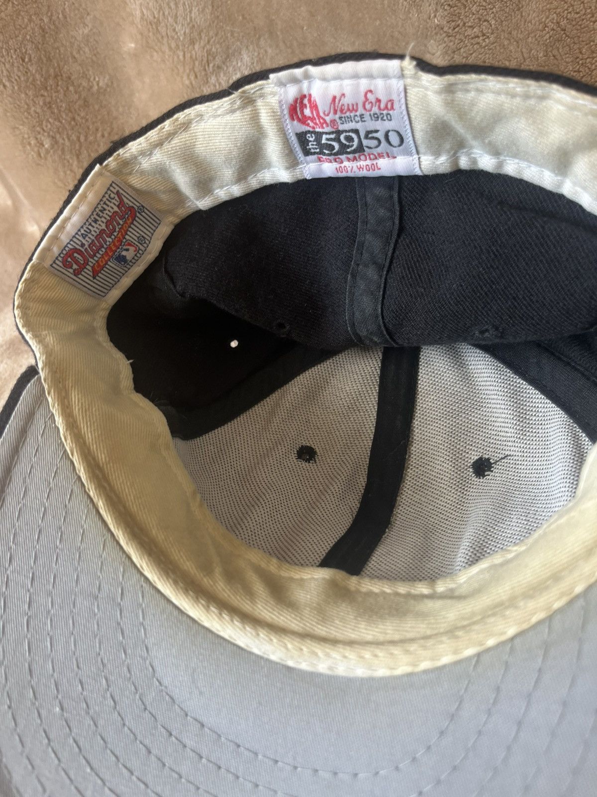 New Era Vintage 90’s made USA San Francisco GIANTS NBL New Era hat Size ONE SIZE - 7 Thumbnail