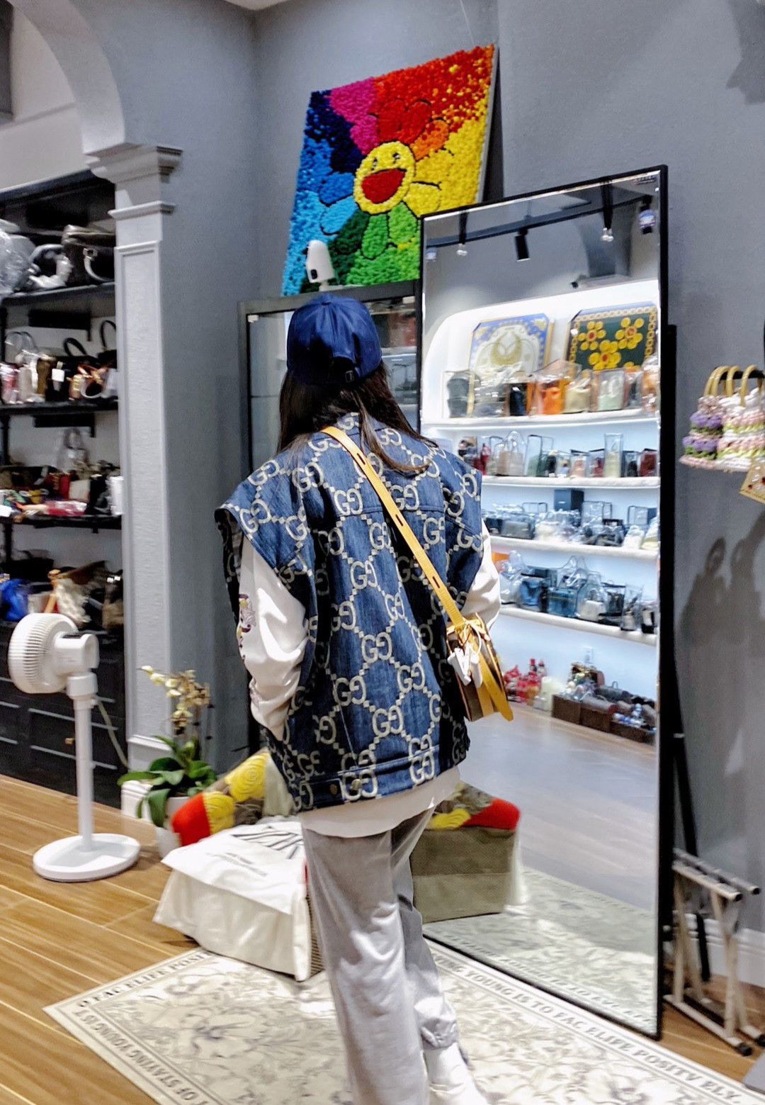 Gucci Gucci Brand New Full Print Denim Jacket 2501-Nextarrow Size US S / EU 44-46 / 1 - 8 Thumbnail