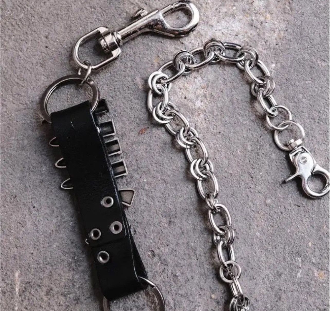 Jewelry Metal Pistol bullet Wallet Belt Chain Trousers Size ONE SIZE - 3 Thumbnail