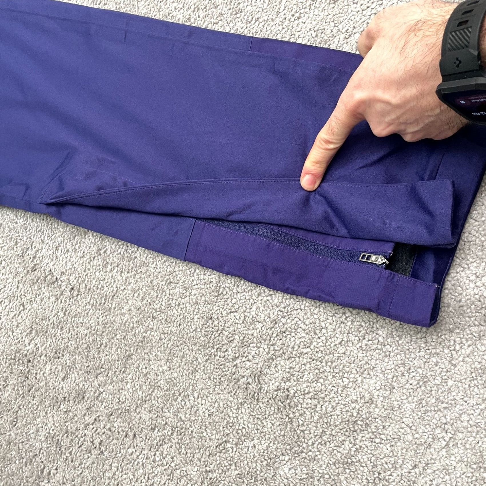 Nike Nike Golf Storm Fit 10 Pants Mens XS Blue Straight Zip Ankle Active Outdoor D1 Size US 27 - 5 Thumbnail
