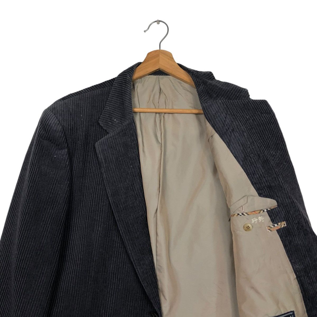 Burberry 🔥VINTAGE CORDUROY CHORE JACKET BURBERRYS NOVA CHECK POCKET Size US M / EU 48-50 / 2 - 14 Thumbnail