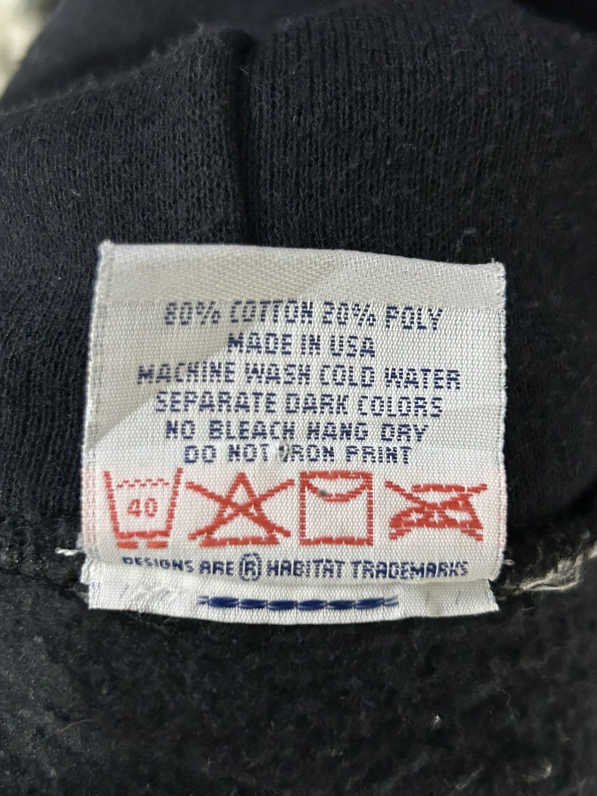 Japanese Brand × Vintage Vintage Habitat Skateboard pullover in medium size Size US M / EU 48-50 / 2 - 6 Thumbnail